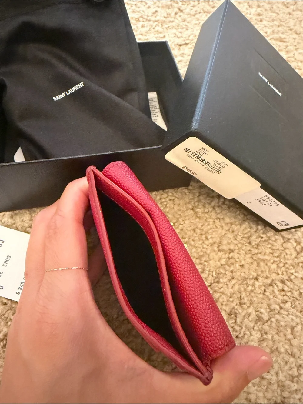 Saint Laurent Uptown Card Holder